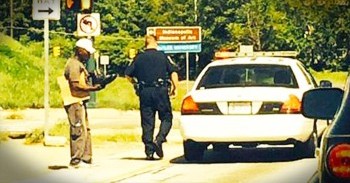 This Homeless Man Thought He Was Getting A Ticket. Instead, The Police Officer Did THIS!