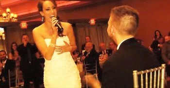 When This Bride Started Singing, I BURST Into Tears. This Is 1 Unforgettable Moment!