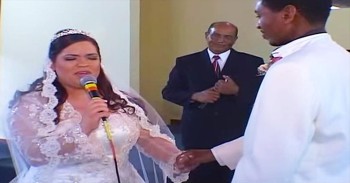 When This Bride Started Singing 'The Prayer' To Her New Husband, I Completely LOST It! So Many Tears!