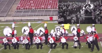 This Unsuspecting Conductor Gets A Surprise Proposal During Band Practice