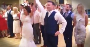 Bride And Groom Perform Incredible Irish Dance At Wedding Reception
