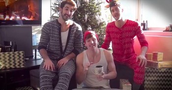 Boys In Silly PJs Sing Beautiful Christmas Medley