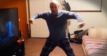 Son Records Father’s Amazing Dance Routine