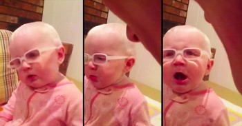 Mother Sings ‘Amazing Grace’ To Daughter With Albinism