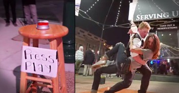 A Strange Button Gives The Best Dance Surprise!