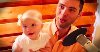 Pastor Sings Beautiful Lullaby For His Baby Girl