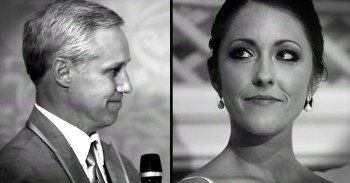 Father’s Wedding Speech Makes Bride Feel Like A Real Life Princess