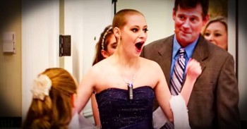 Brave Young Girl With Leukemia Feels Beautiful Thanks To Kind Strangers