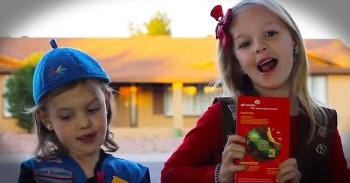 2 Precious Girl Scouts Create Hilarious Parody To Sell Cookies