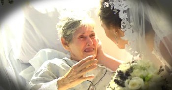 Bride Surprises Grandma At Hospital On Her Wedding Day