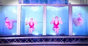 Synchronized Swimmers Even Stun SIMON With This Amazing Audition