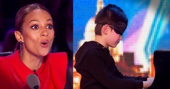 7-Year-Old Piano Prodigy Plays Blindfolded