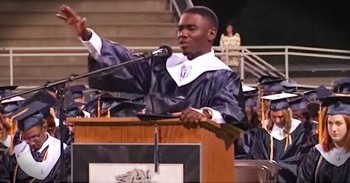Student Calls For Prayer After Medical Emergency During Graduation