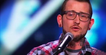 Singer Auditions With Emotional Song For Son He Lost To Cancer
