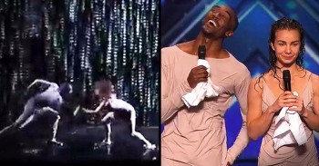 Emotional Dancing Duo Earns Highest Honor From THIS Unlikely Judge