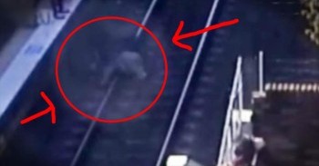 Grandpa Jumps In Front Of Train To Save 18-Month-Old