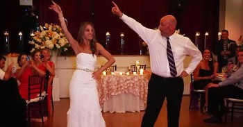 Sweet Father-Daughter Dance Turns Into EPIC Surprise Performance