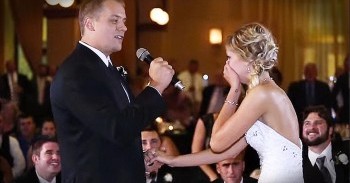 Groom Surprises Bride With Amazing Flash Mob At Reception
