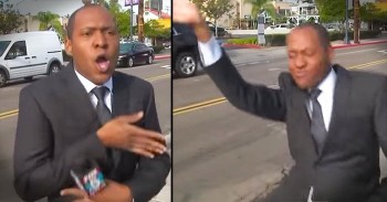 Reporter Busts Into Hilarious Dance During Commercial Break
