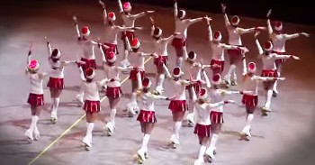 Synchronized Roller Skating Routine Will Take You WAY Back
