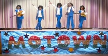 3rd Grader’s Amazing Talent Show Performance Of ‘I Want You Back’ By Jackson 5
