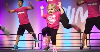 Exercise Just Got WAY Better With This Precious Instructor