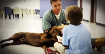 Prisoner Gives Back By Training Service Dogs For Children With Autism