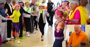 80-Year-Old Flash Mob Lover Gets Epic Surprise For Birthday
