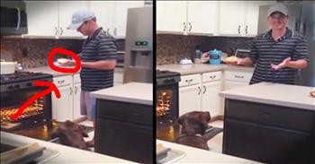 Husband Is Hilariously Confused By Wife's Pregnancy Announcement