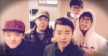 Boy Band Sings A Cappella Version Of ‘Isn’t She Lovely’