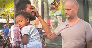 Homeless Single Father Surprised With $1000