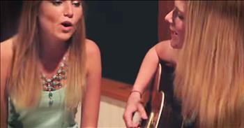 Sisters Traveled 600 Miles To Sing Acoustic Mash-Up Of ‘Roar’ And ‘Brave’