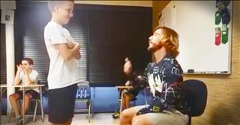 Teacher Compliments Students Every Morning And It's Precious
