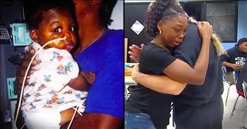 Girl Meets The Man Who Saved Her Life – I’m BAWLING!