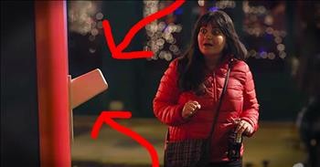Light Switch In Park Holds Amazing Christmas Surprise