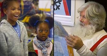 Santa Surprises Kids At The Mechanic – Best Reactions EVER!