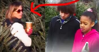 Single Mother Can’t Afford A Christmas Tree. What Would You Do?