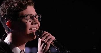 Young Man Sings ‘Amazing Grace’ With Orchestra - WOW!