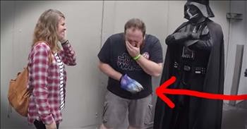 Epic Pregnancy Announcement At Walt Disney World