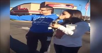 Act Of Kindness In Chick-Fil-A Parking Lot Is Amazing!