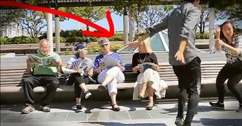 Senior Citizens Surprise Kids With Epic Dance Off