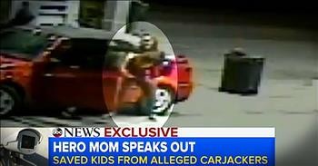 Momma Fights Back When Carjackers Threaten Children