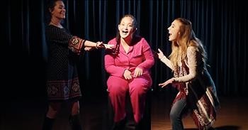 'Fly' - Country Duo Sing Inspirational Song At Children's Hospital