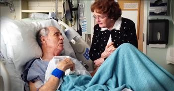 Sick Grandpa And Wife Sing 'You Are My Sunshine' In Hospital