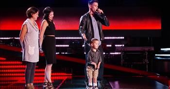 The Voice Contestant Brings Son On Stage And Tells Heartwarming Story