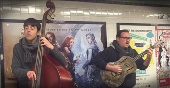 Street Musicians Whistle Incredible Tune In Subway