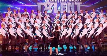 Irish Choir Leaves The Judges On Their Feet With Talented Audition