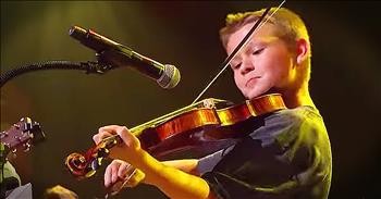 Young Fiddle Player Takes The Grand Ole Opry By Storm
