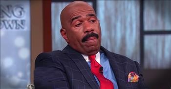 Steve Harvey Gets Emotional Talking About Daughter's Wedding