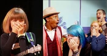 12-Old-Year's Original Ukulele Song Earns The Judge's Golden Buzzer